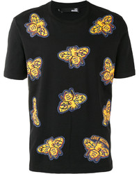 T-shirt imprimé noir Love Moschino