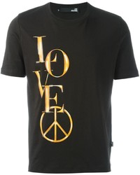 T-shirt imprimé noir Love Moschino