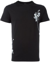 T-shirt imprimé noir Marc Jacobs