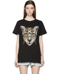 T-shirt imprimé noir Marcelo Burlon County of Milan