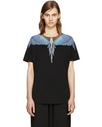 T-shirt imprimé noir Marcelo Burlon County of Milan