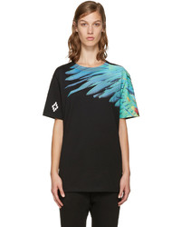 T-shirt imprimé noir Marcelo Burlon County of Milan