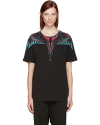 T-shirt imprimé noir Marcelo Burlon County of Milan