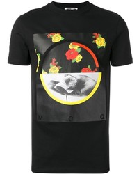 T-shirt imprimé noir McQ by Alexander McQueen