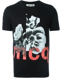 T-shirt imprimé noir McQ by Alexander McQueen