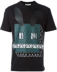 T-shirt imprimé noir McQ by Alexander McQueen