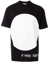 T-shirt imprimé noir McQ by Alexander McQueen