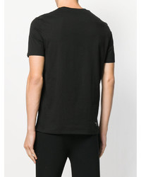 T-shirt imprimé noir Neil Barrett