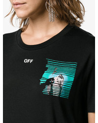 T-shirt imprimé noir Off-White