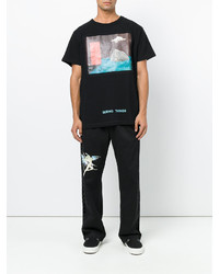 T-shirt imprimé noir Off-White