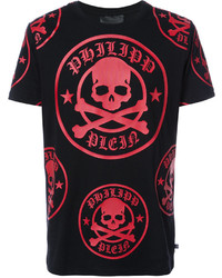 T-shirt imprimé noir Philipp Plein