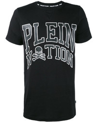 T-shirt imprimé noir Philipp Plein