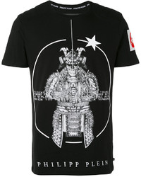 T-shirt imprimé noir Philipp Plein