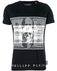 T-shirt imprimé noir Philipp Plein