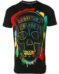 T-shirt imprimé noir Philipp Plein