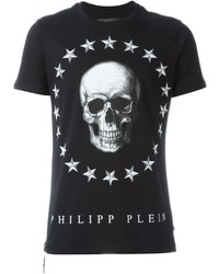 T-shirt imprimé noir Philipp Plein