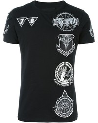 T-shirt imprimé noir Philipp Plein