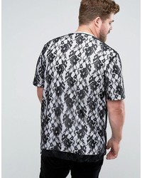 T-shirt imprimé noir Asos