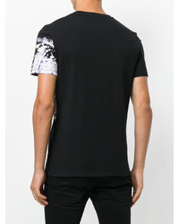 T-shirt imprimé noir Just Cavalli