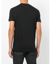 T-shirt imprimé noir DSQUARED2