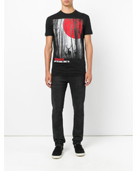 T-shirt imprimé noir DSQUARED2