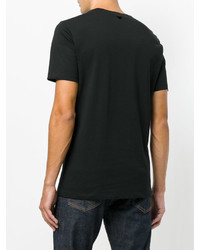 T-shirt imprimé noir Emporio Armani