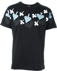 T-shirt imprimé noir Raf Simons