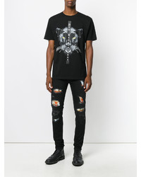 T-shirt imprimé noir Marcelo Burlon County of Milan