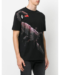 T-shirt imprimé noir Marcelo Burlon County of Milan