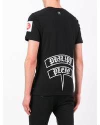 T-shirt imprimé noir Philipp Plein