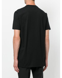 T-shirt imprimé noir Neil Barrett