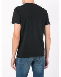 T-shirt imprimé noir Just Cavalli