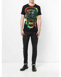 T-shirt imprimé noir Philipp Plein