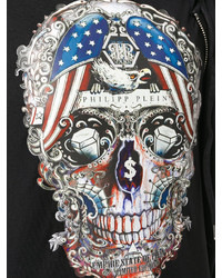 T-shirt imprimé noir Philipp Plein