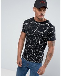T-shirt imprimé noir Soul Star