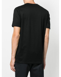 T-shirt imprimé noir Lanvin