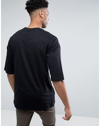 T-shirt imprimé noir Asos