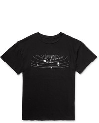 T-shirt imprimé noir The Elder Statesman