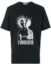 T-shirt imprimé noir Undercover