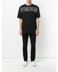 T-shirt imprimé noir Marcelo Burlon County of Milan