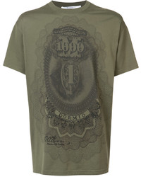 T-shirt imprimé olive Givenchy