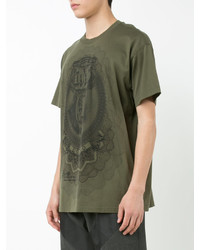 T-shirt imprimé olive Givenchy