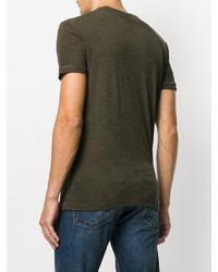 T-shirt imprimé olive DSQUARED2