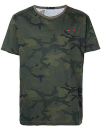 T-shirt imprimé olive The Upside