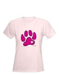 T-shirt imprimé rose