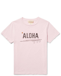 T-shirt imprimé rose Remi Relief