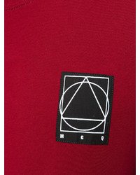 T-shirt imprimé rouge McQ