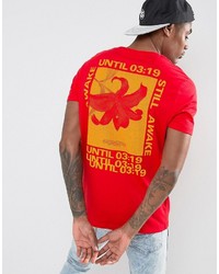 T-shirt imprimé rouge Asos