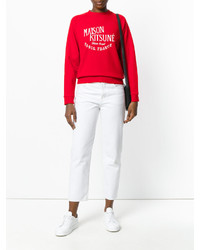 T-shirt imprimé rouge MAISON KITSUNE