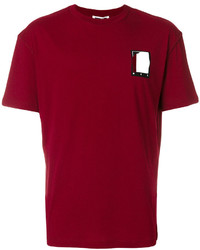 T-shirt imprimé rouge McQ